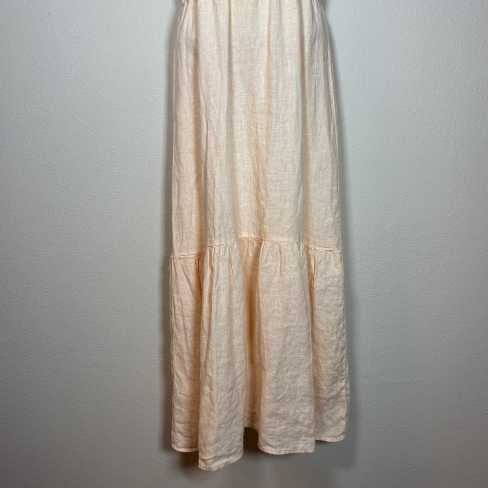 Cloth & Stone Peach Tiered Maxi Dress Size XS - Picture 3 of 8